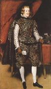 Diego Velazquez Portrait of Philip IV of Spain in Brown and Silver (mk08) Germany oil painting artist